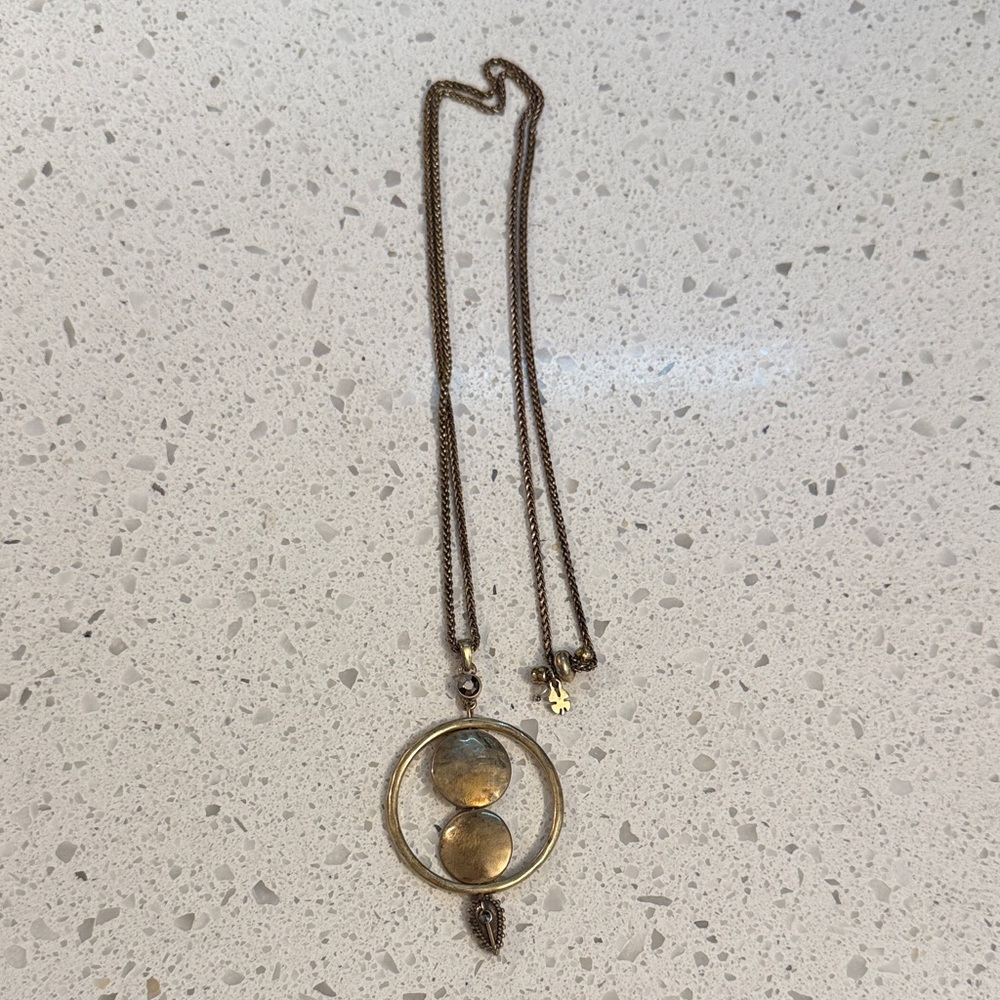 Lucky Brand Gold-Tone vintage Necklace